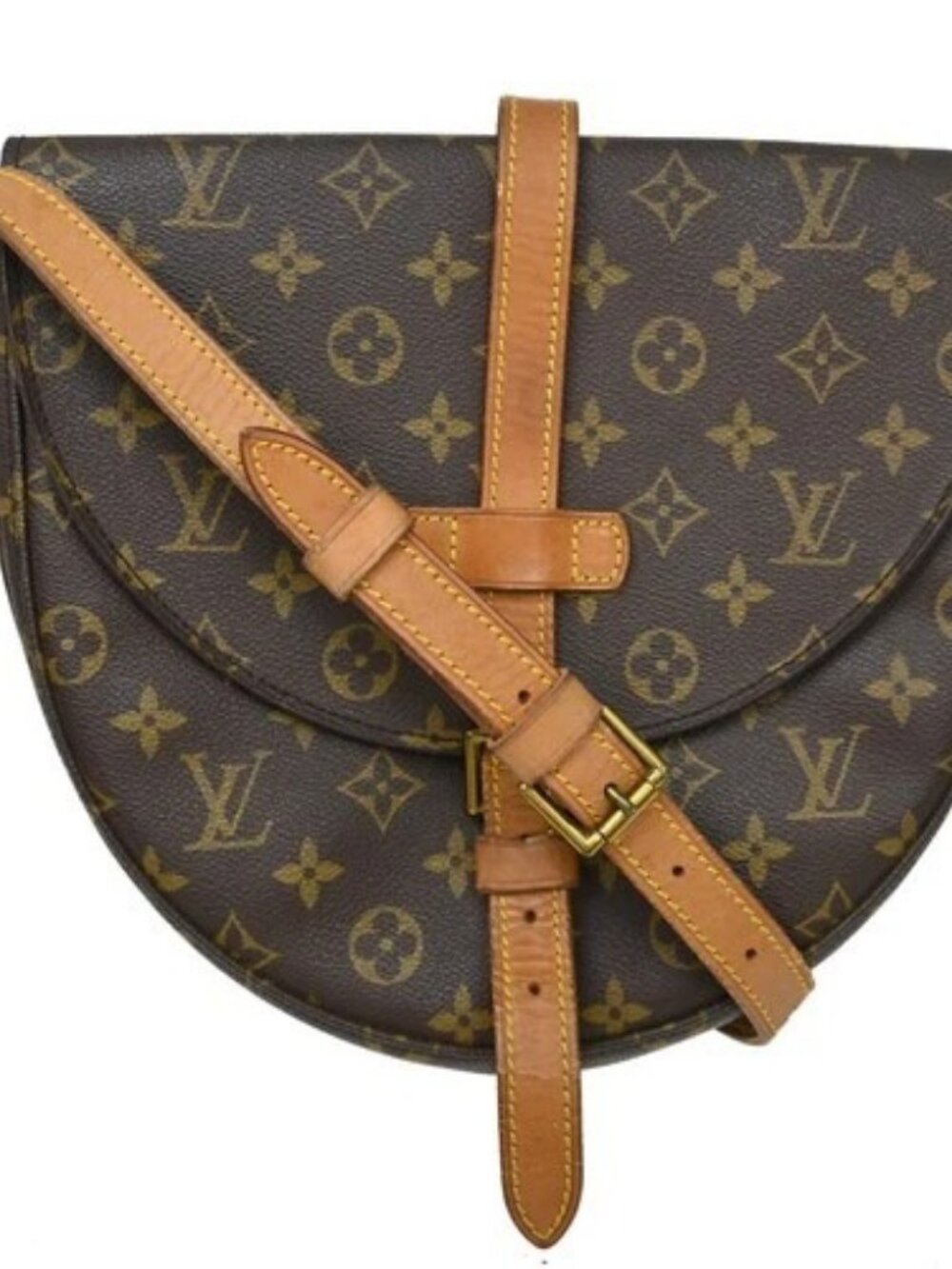Best05 LOUIS VUITTON CHANTILLY GM SHOULDER BAG MONOGRAM M51232 882VI BQ00816